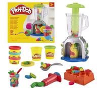 Play-Doh Tourbillon de Smoothies, Coffret Créatif avec 20 Accessoires et 8 Pots de Pâte à Modeler, Jouet Créatif pour Les Filles et Garçons dès 3 Ans