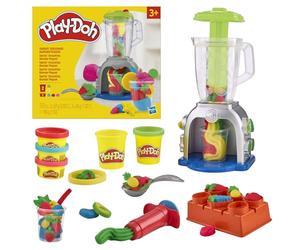 Play-Doh Tourbillon de Smoothies, Coffret Créatif avec 20 Accessoires et 8 Pots de Pâte à Modeler, Jouet Créatif pour Les Filles et Garçons dès 3 Ans
