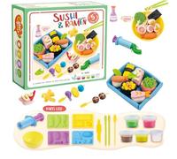 Play Dough - Ensemble De Pâtes Colorées Pour Jouer | Jeu De Pâtes | Ensemble De Jeu De Pâtes De Cuisine | Jouer À L'argile De Cuisine | Ensemble De Créations De Cuisine En Argile Moulable | Ensemble