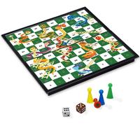 PLAY-Ensemble De Jeu De Société Pliable Magnétique Avec Serpents Et Échelles, Jouets Amusants Pour Enfants (Angle Droit)