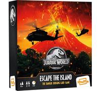 Play-Escape The Island Jeu De Cartes Basé Sur Le Film Jurassic World, 2 À 4 Joueurs À Partir De 6 Ans