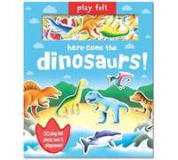 Play Felt Here Come the Dinosaurs Activity Book by Georgina Wren Georgina Wren (Auteur)