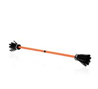 Play Flowerstick Tulip - Bâton du Diable Professionnel avec Fleurs et Revêtement en Silicone - Orange - pour Débutants et Experts