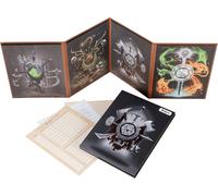 PLAY-Game Master Screen-Dungeons And Dragons D&D Dnd Dm Pathfinder Rpg Role Playing Compatible-4 Customizable Panels-Inserts Included That Slide Into The Pouches-Dry Erase Tracker Sheet
