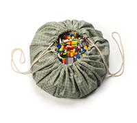 Play & Go - Sac de rangement tapis de jeu Play & Go Original Organic Grid - Green