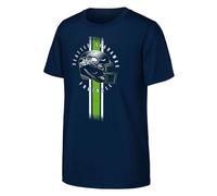 Play Hard NFL Seattle Seahawks T-Shirt Bleu Marine