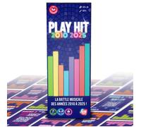 Play Hit - Jeu de Société Musical - Quiz Années 2010 à 2025 - Jeu d’Ambiance - 2 à 10 Joueurs - Soirées, Famille, Cadeau Original