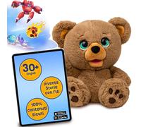 Giochi Preziosi – Peluche interactive – Ours créateur d'histoires Poe – À partir de 4 ans – LAY00