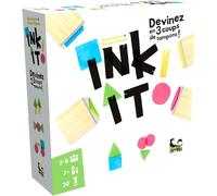 PLAY-Ink It-Jeu De Société Coopératif-De 2 À 8 Joueurs-Créativité Et Imagination-Dès 7 Ans-Jeu D'Ambiance-Bankiiiz-, Rouge, Bleu, Vert, Jaune