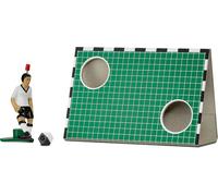 PLAY-Jeu De Tir Au But Avec Mur¿Le Set Prêt-À-Jouer Avec Un Joueur Portant Un Kit De L'Allemagne I Passe-Temps, S'Adapte À N'Importe Quelle Table¿Jeux De Football Manuels