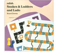PLAY-Jeux De Société D'Activité Démence-Serpents Et Échelles Et Ludo-Produits Alzheimer, Activités Et Jouets Pour Personnes Âgées/Seniors