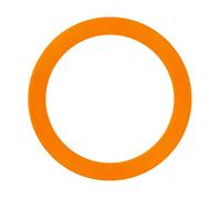 Play Juggling - Anneau de jonglage Standard - diamètre 32 cm, 110 g Orange UV