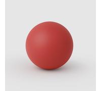 Play Juggling - Balle de jonglage pour Jongleur Modèle Contact Stage Ball - Couleurs UV (90mm (180gr) - Rouge