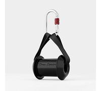 Play Juggling - Crochet en Tissu certifié par la Compagnie aérienne avec Anneau d'ancrage de 40 cm et Mousqueton - Noir