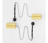 Play Juggling - Poseidon Fire Poi Fast-Replace - Chaînes de feu en Kevlar® Pur Boulons de Flamme (Bouton de 100 mm)