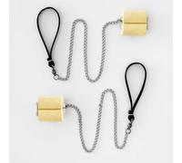 Play Juggling - Poseidon Fire Poi Fast-Replace - Chaînes de feu en Pur Kevlar® Bolas inflammables (Boucle de 50 mm)