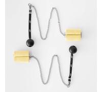 Play Juggling - Poseidon Fire Poi Fast-Replace - Chaînes de feu en Pur Kevlar® Bolas inflammables (Bouton de 70 mm)