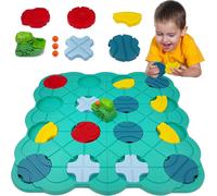 PLAY-Labyrinthe De Construction De Routes, Jeux De Société Road Building Maze Pour Les Enfants De 4 5 6 7 Ans Puzzles Casse-Têtes Labyrinthe Jeu De Construction De Route Logique Avec 4 Niveaux Et 118