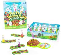 PLAY-Learning Resources Pop Pop Bunny Hop, Jeu De Société, Jeu Mémory Des Couleurs, Jouet Mixte, De 3 À 7 Ans