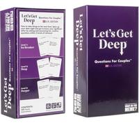 Play-? Let's Get Deep (Version Britannique), Questions Profondes Pour Les Couples, Jeu De Cartes En Langage D'amour, Excellent Cadeau Pour Votre Partenaire, À Partir De 17 Ans Pour 2