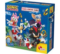 PLAY-Lisciani-Sonic Chaos-Jeu De Société Parcours Et Aventure Pour Enfants Dès 6 Ans-2 À 4 Joueurs-Développe Logique, Esprit D¿Équipe Et Rapidité-Parties De 20 Minutes