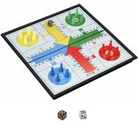 PLAY-Ludo Ensemble De Jeu De Société Magnétique Pliable-24,9 Cm-Cadeau Amusant Pour Enfants (Angle Droit)