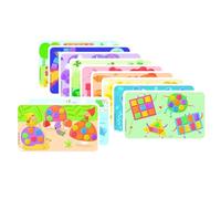 PlayMais 160086 - Kaartenset Leuk om te leren kleuren en vormen, knutselset