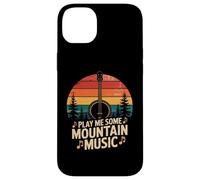 Play Me Mountain Music Mandoline Vintage Coque pour iPhone 14 Plus