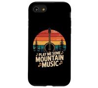 Play Me Mountain Music Mandoline Vintage Coque pour iPhone SE (2020) / 7/8