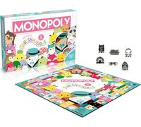 PLAY-Monopoly Squishmallows-1 Peluche Cam Le Chat Offerte-Jeu De Société-Jeu De Plateau-A Partir De 8 Ans-2 À 6 Joueursversion Française
