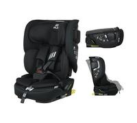 Play One i-Size Siège auto avec Isofix Groupe 1/2/3 pour bébé de 15 mois et enfants jusqu'à 12 ans ou 76 cm - Hauteur 150 cm (Black Safe&Go)