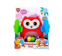 Play Peekaboo Uil Rammelaar Rood