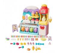 Play- Rainbow Swirl Ice Cream Playset - Jeu de composés à Modeler, Jouet créatif Non Toxique, kit d'activités Artisanales, divertissements pour , 3 Ans et Plus | Offre du Plaisir edu