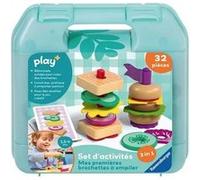 Play+ set d'activites : mes premieres brochettes a empiler Aqua G