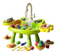 Play Sink with Running Water for Pretend Role Play Toys Set