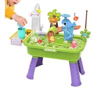 Play Sink With Running Water - Fosters Developmental Growth, Electric Faucet Water Table Basin, 54cm X 29cm X 53cm Large Size + 1100g Sturdy ABS Frame, Battery Powered Motorized Flow - For Kids Aged 1
