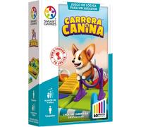 PLAY-Smart Games-Course De ChienPuzzle Pour Enfants 60 DéfisJeux Pour Enfants À 1 JoueurJeux De Voyage Pour Garçons Et Filles De 7 Ans Ou Plus