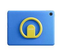Lenovo Coque Play Suite pour tablette Tab ZAEH/ZAEJ/ZAEL silicone liquide, polycarbonate bleu