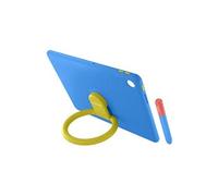 Lenovo Coque Play Suite pour tablette Tab ZAEH/ZAEJ/ZAEL silicone liquide, polycarbonate bleu