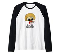 Play That Fungi Music Jeu de Mots Champignons Amusant Manche Raglan