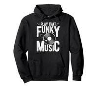 Play That Funky Music Vinyle Vintage Sweat à Capuche
