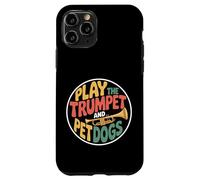 Play The Trumpet and Pet Dogs Fanfare - Coque pour iPhone 11 Pro