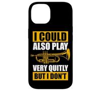 Play Very quitly Trompette Joueur de Trompette Coque pour iPhone 14