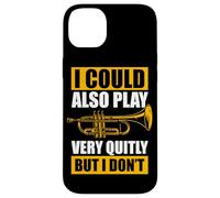 Play Very quitly Trompette Joueur de Trompette Coque pour iPhone 14 Plus