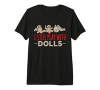 Play with Dolls I Poupée Vaudou Occulte Sorcellerie Magie T-Shirt Haut de Gamme