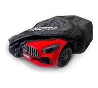 PLAY4FUN Bâche de protection pour voiture électrique L - 115 x 65 x 50 cm - Noir Noir