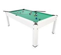 Billard Américain HARMONY 6Ft - 206,5 x 116,5 x 80 cm avec accessoires - Couleur Ivoire - Vert