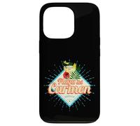 Playa Del Carmen au Mexique avec Cocktail Souvenir Yucatan Coque pour iPhone 13 Pro