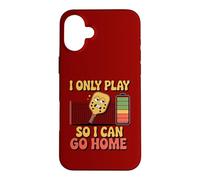 Playa So I Can Go Home Pickleball Paddle Coque pour iPhone 16 Plus