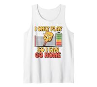 Playa So I Can Go Home Pickleball Paddle Débardeur
